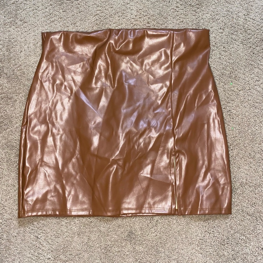 Brown Maxi Skirt